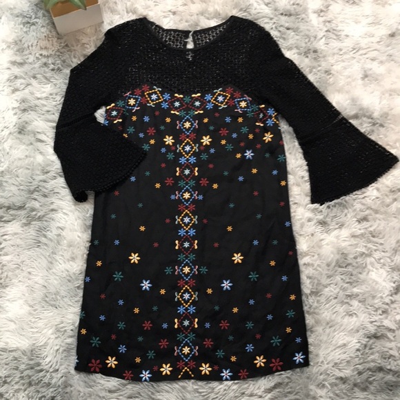 Anthropologie Akemi + Kim Maud Embroidered Shift Dress - Picture 3 of 7